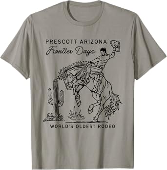 Prescott Arizona Frontier Days World's Oldest Rodeo T-Shirt