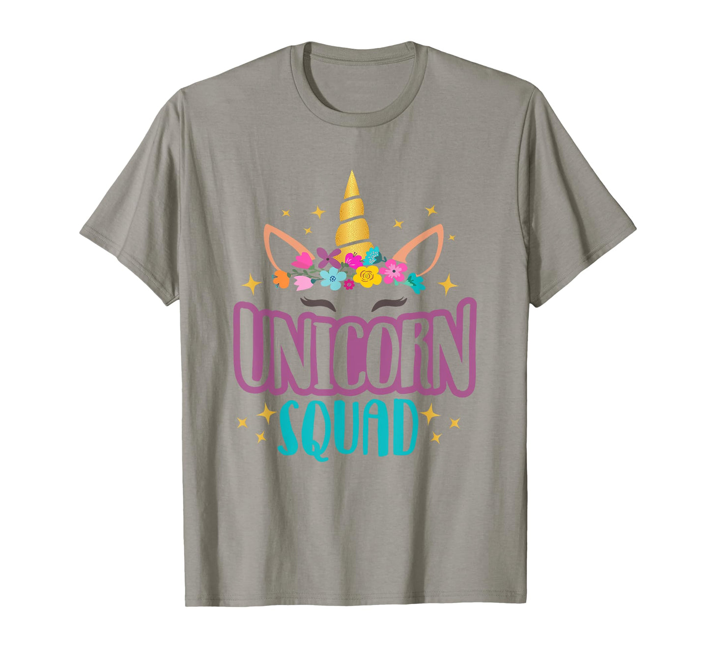 Unicorn Squad Unicorns Girls Birthday Party Matching Gift T-Shirt