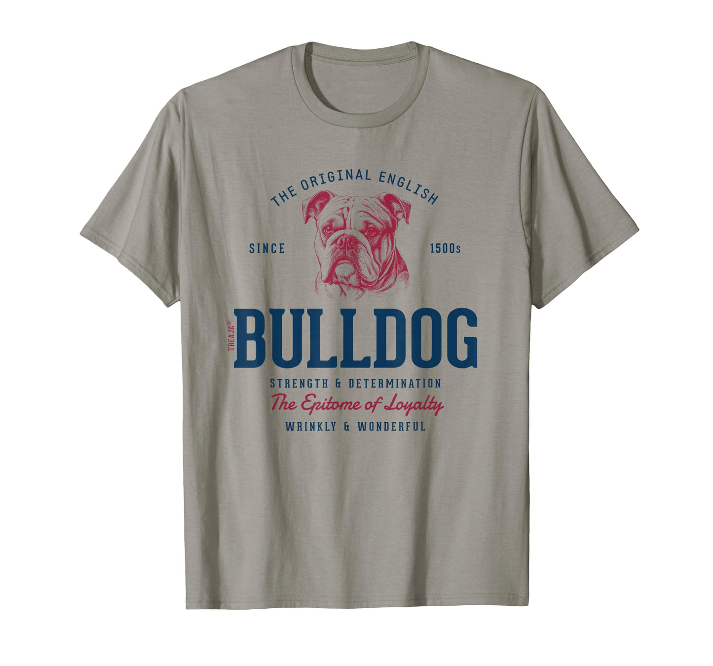 Retro Styled Vintage English Bulldog T-Shirt