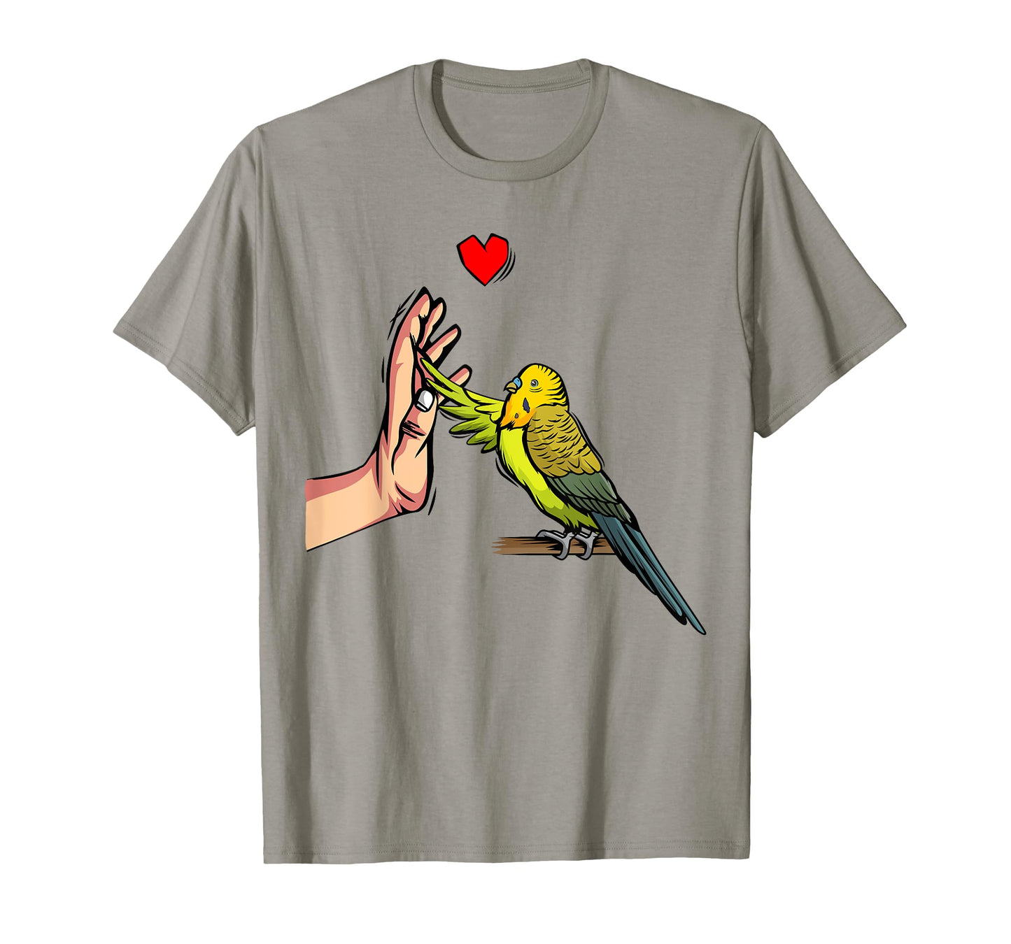Budgie Love Parakeet Budgerigar Womens Gift T-Shirt