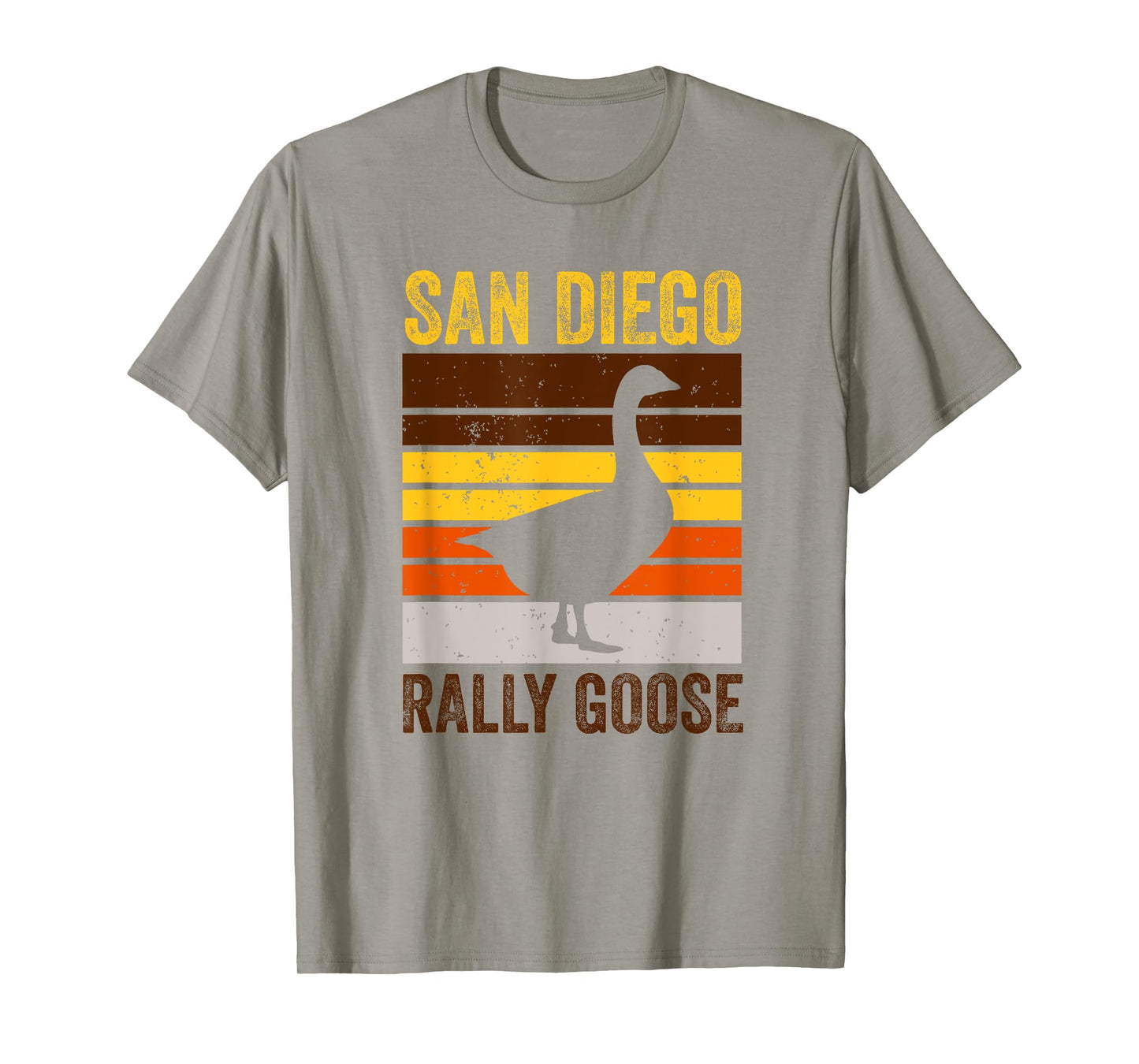 San Diego Rally Goose Funny Meme Bird Feathers Geese Fowl T-Shirt