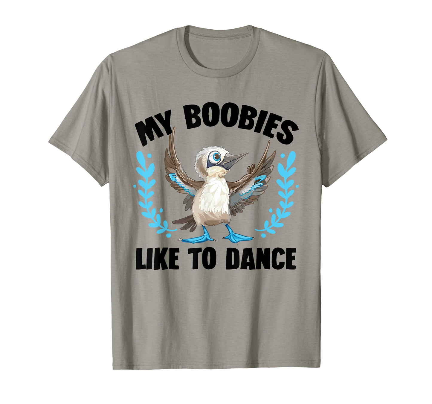 Boobie Bird Plush Seabird Stuffed Animal Blue Footed Booby T-Shirt