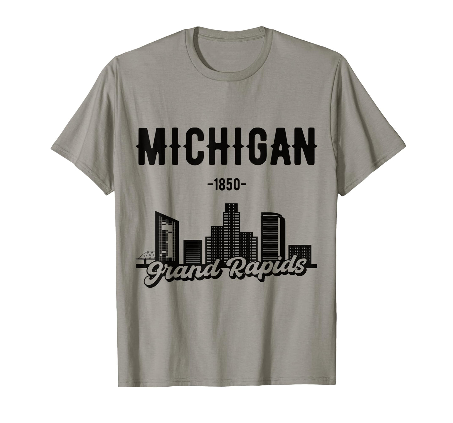 Grand Rapids Michigan Skyline T-Shirt