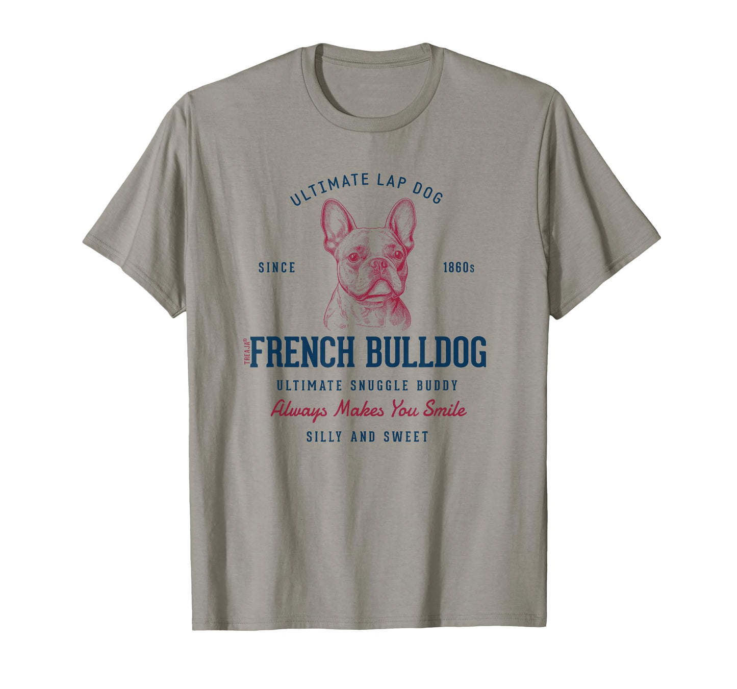 Retro Styled Vintage French Bulldog T-Shirt