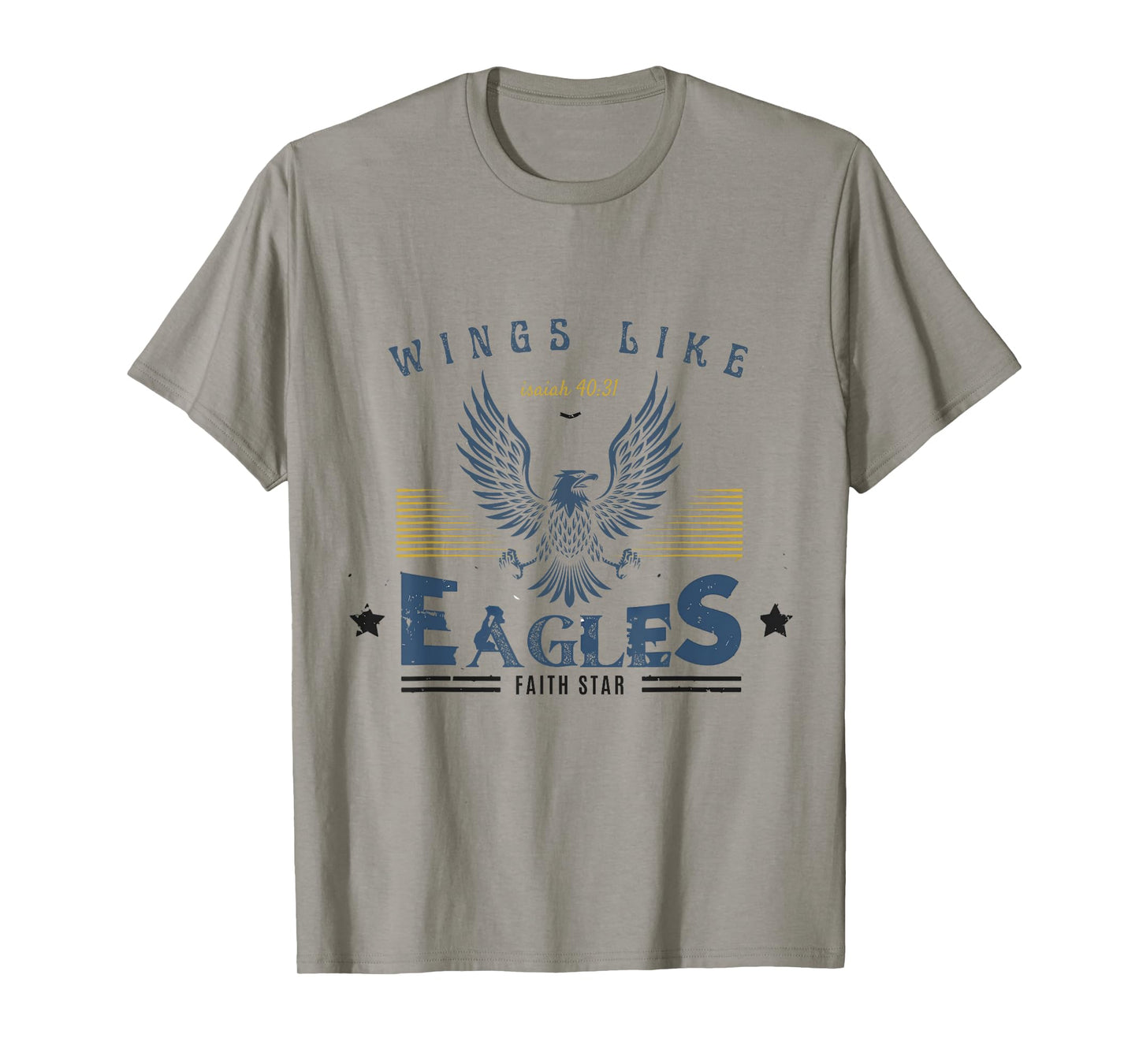 Faith Star - "Wings Like Eagles " vintage tee T-Shirt