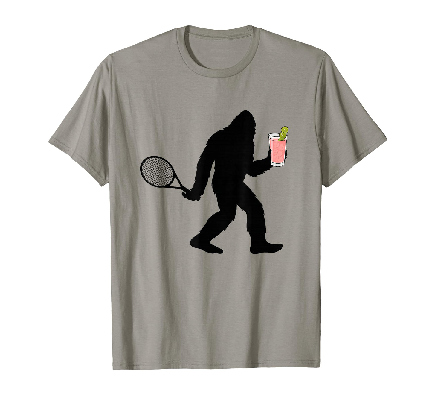 Funny Honey Deuce Tennis Big-Foot Sasquatch T-Shirt