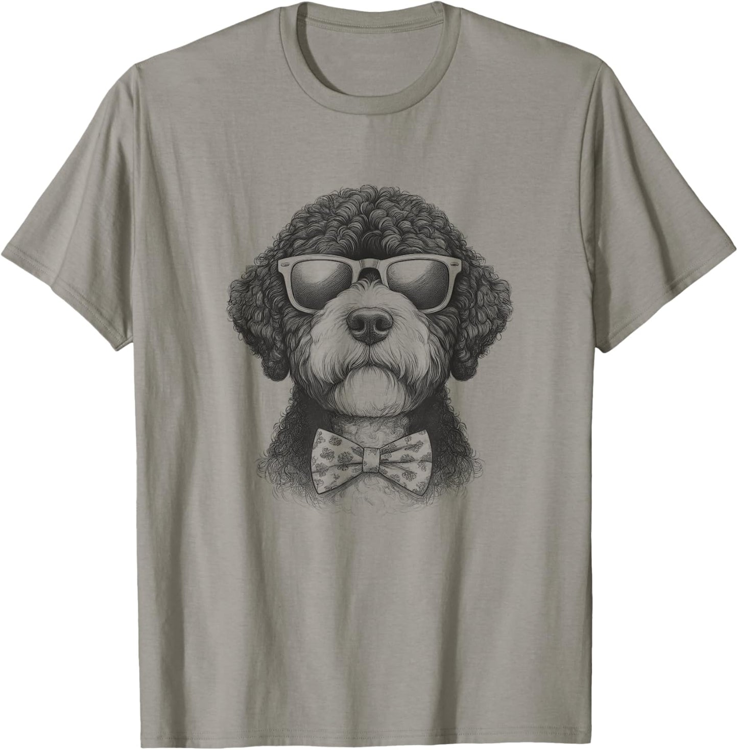 Portuguese Water Dog Sunglasses Design For Kids And Men T-Shirt
