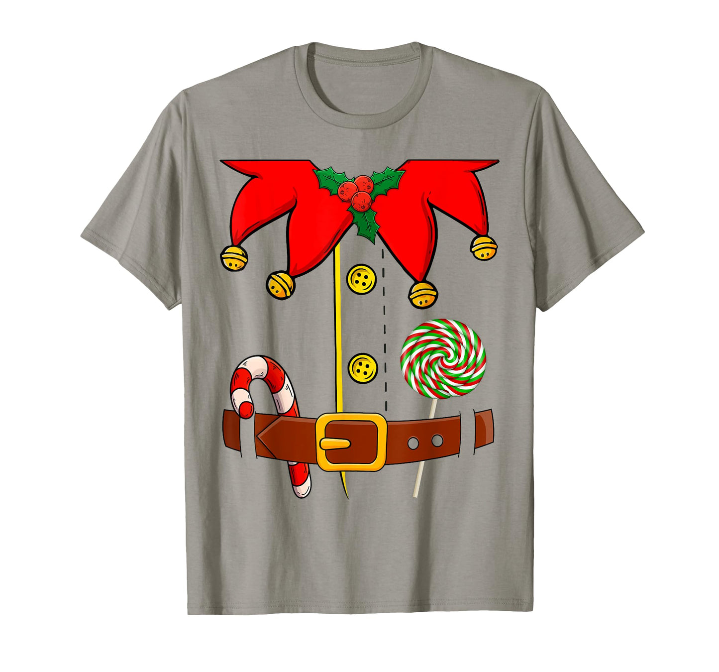 Elf Costume Elves Lover Family Matching Merry Christmas PJS T-Shirt
