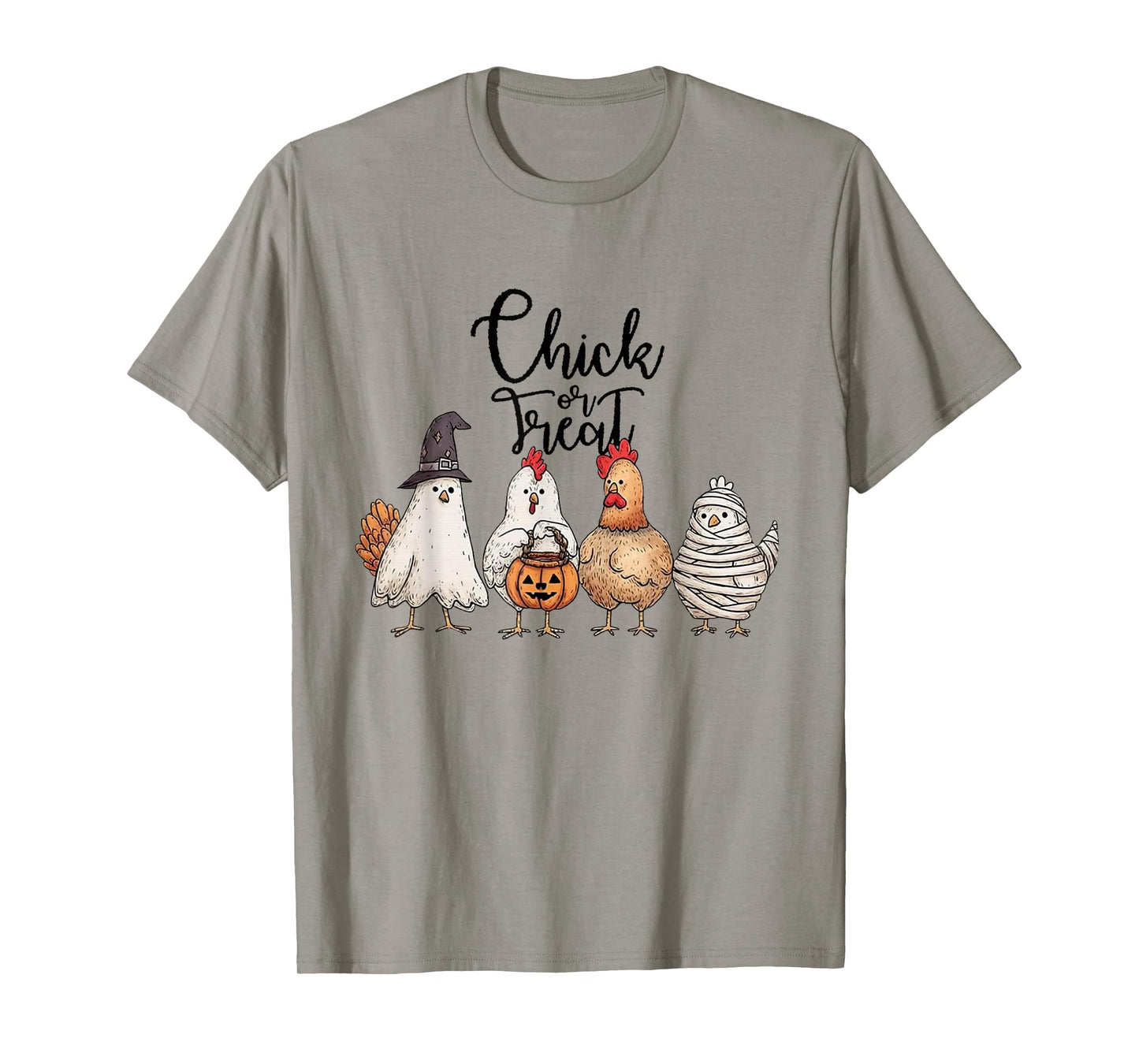 Chick Or Treat, Halloween Chicken T-Shirt