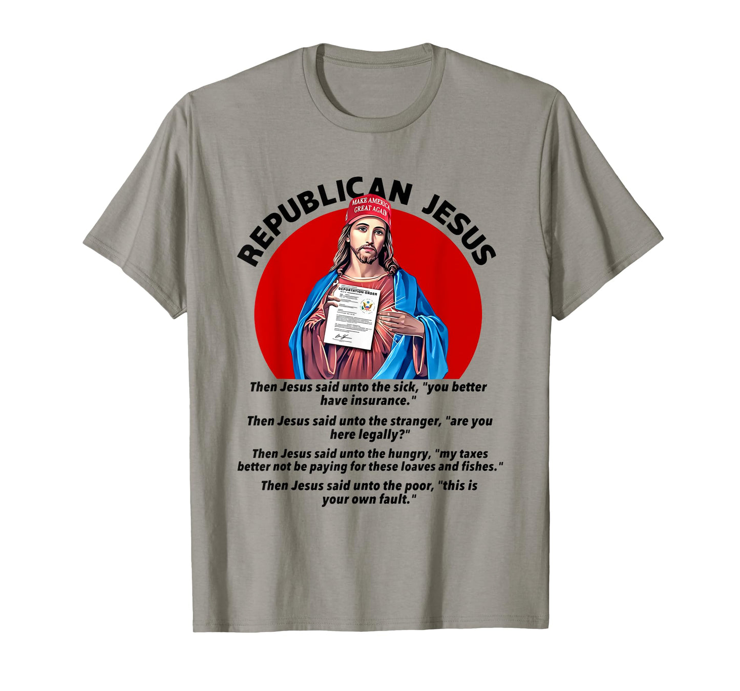 Republican Jesus Shirt Love Like Jesus Shirt T-Shirt