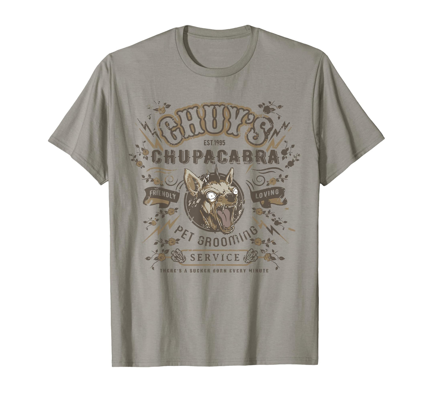El Chupacabra Gift Shirts & Hoodies Unisex-Adults, Kids Grey T-Shirt Small