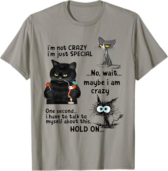 I'm Not Crazy I'm Just Special Wait Maybe I'm Crazy T-Shirt