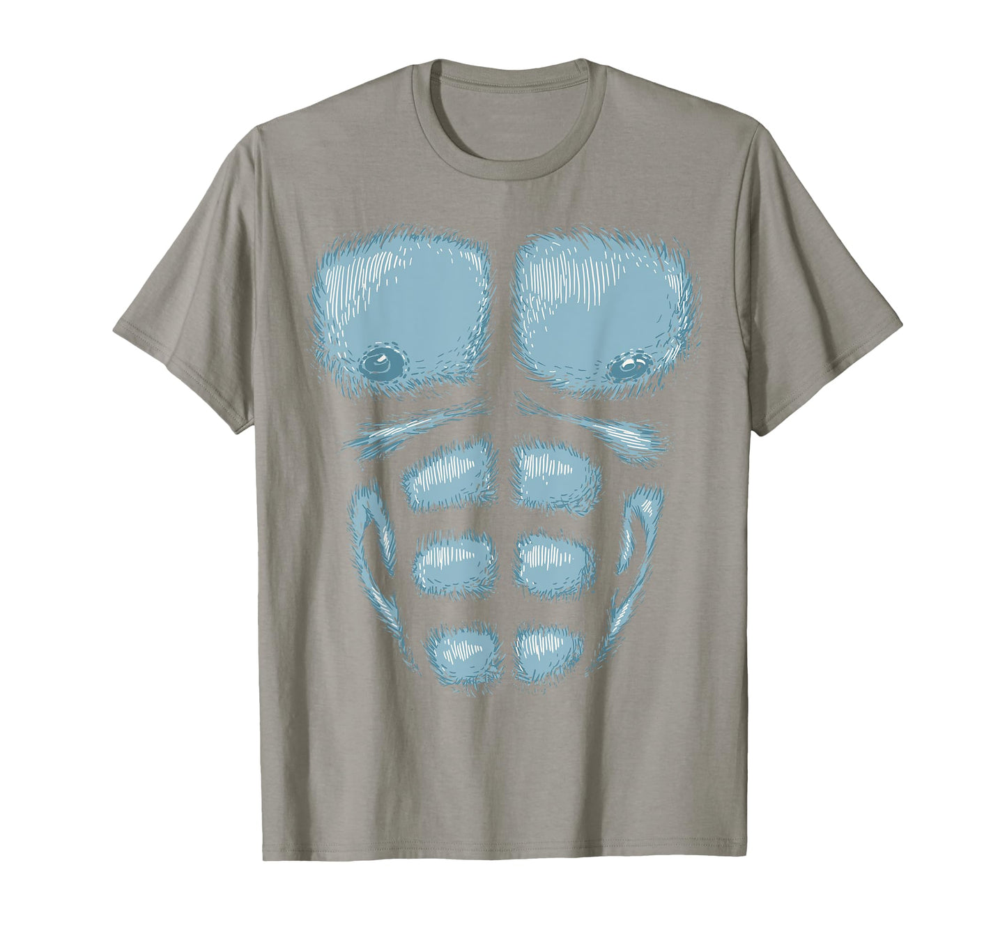 Abominable Snowman Yeti Shirt Bigfoot Shirt Gorilla Chest