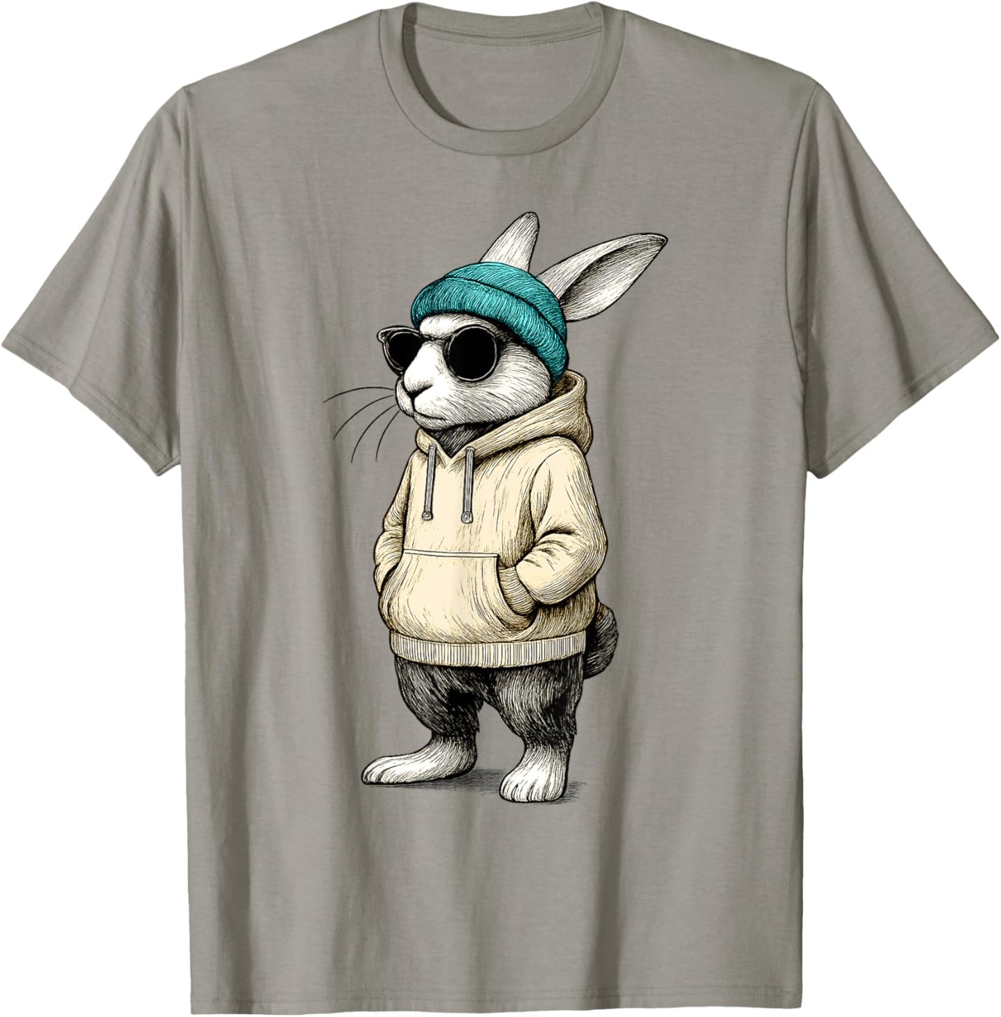 Funny Swag Bunny Sunglasses Rabbit T-Shirt