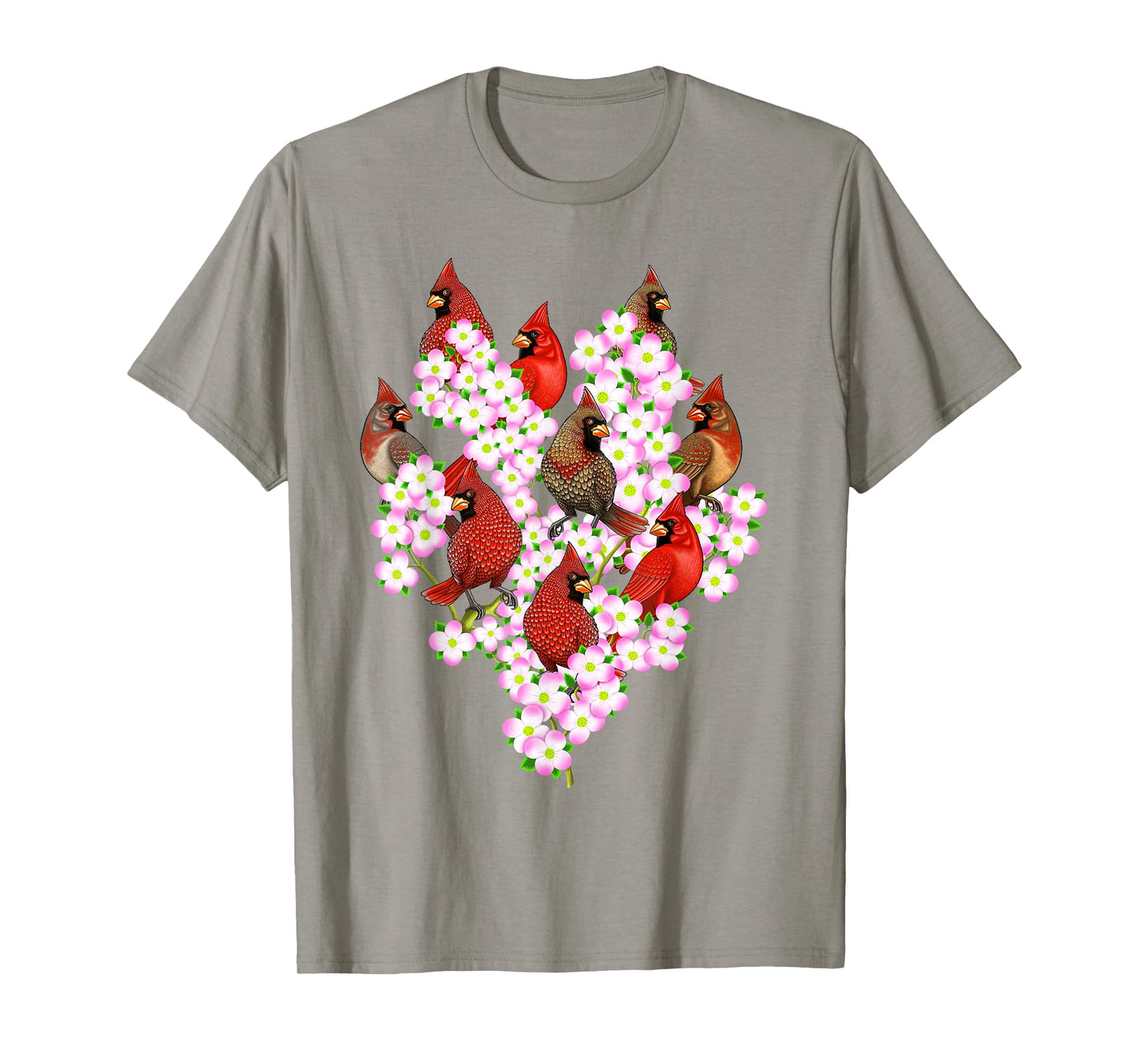 Red Cardinal Bird bird watchers T-Shirt