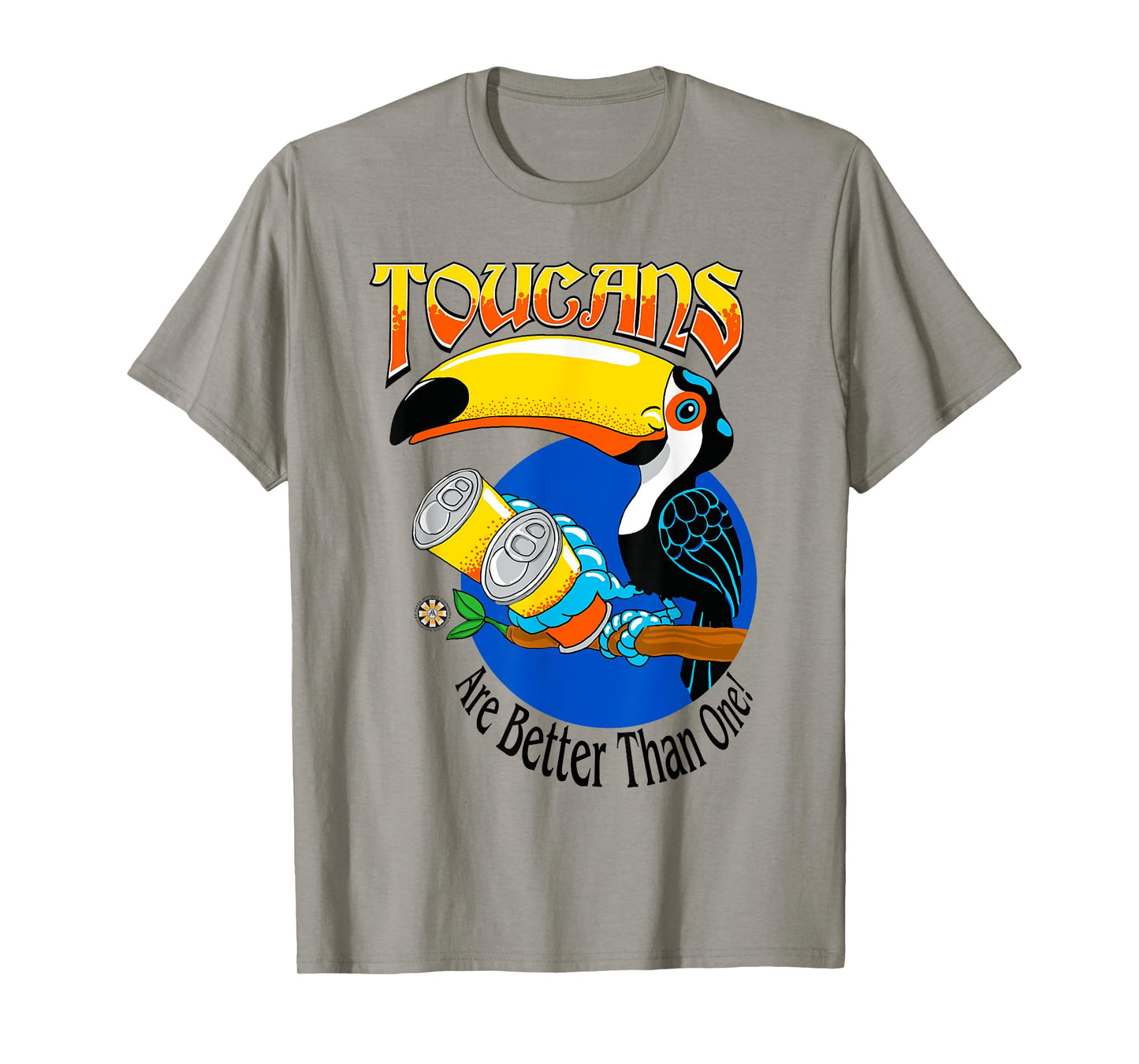 Toucans Are Better Than One Drinking Tee by 8 Pints Apparel T-Shirt
