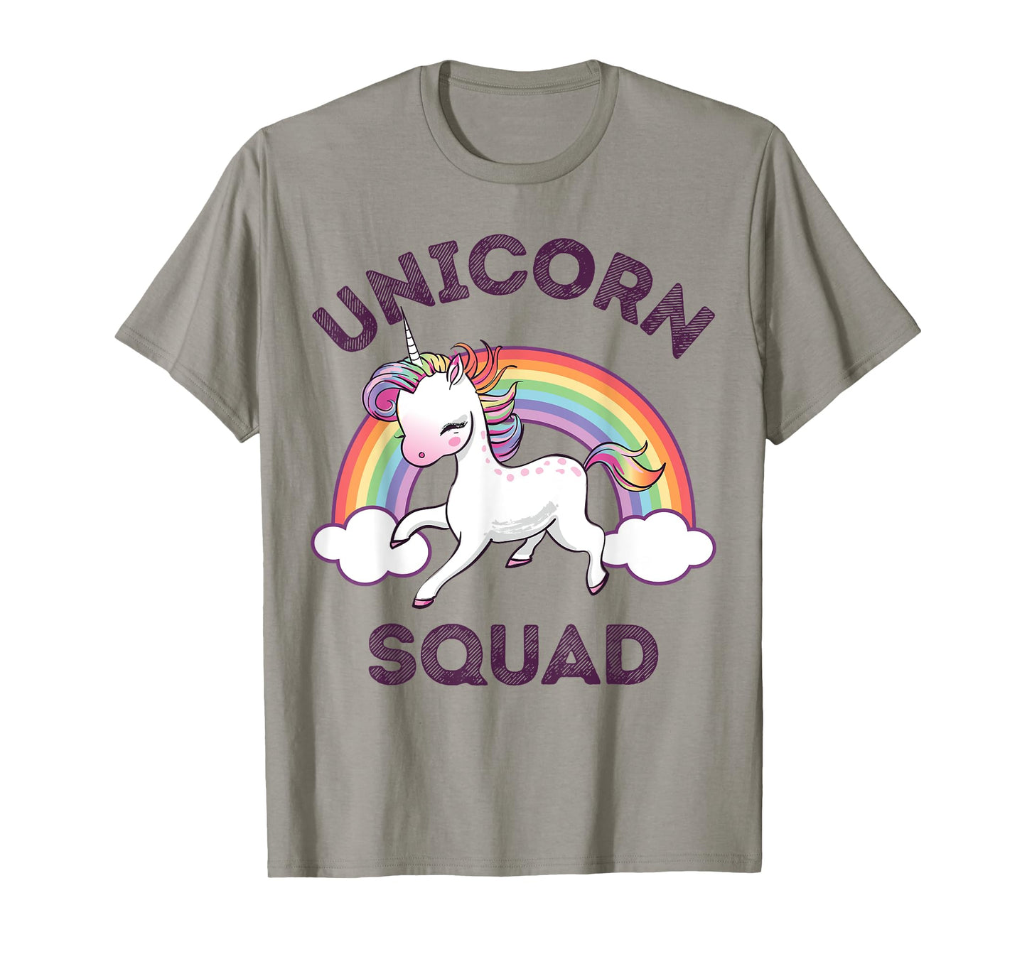 Unicorn Squad Girls Women Rainbow Unicorns Queen Dream Cute T-Shirt