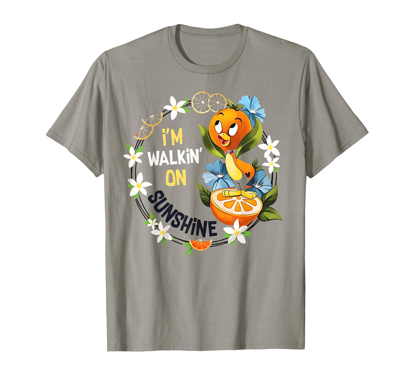 Orange Bird Flower And Garden Festival Summer T-Shirt