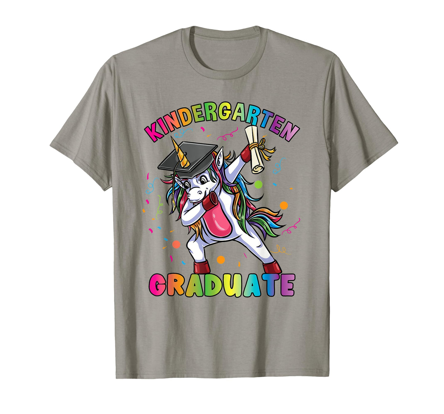Kindergarten Graduate Unicorn Last Day Of School T-Shirt
