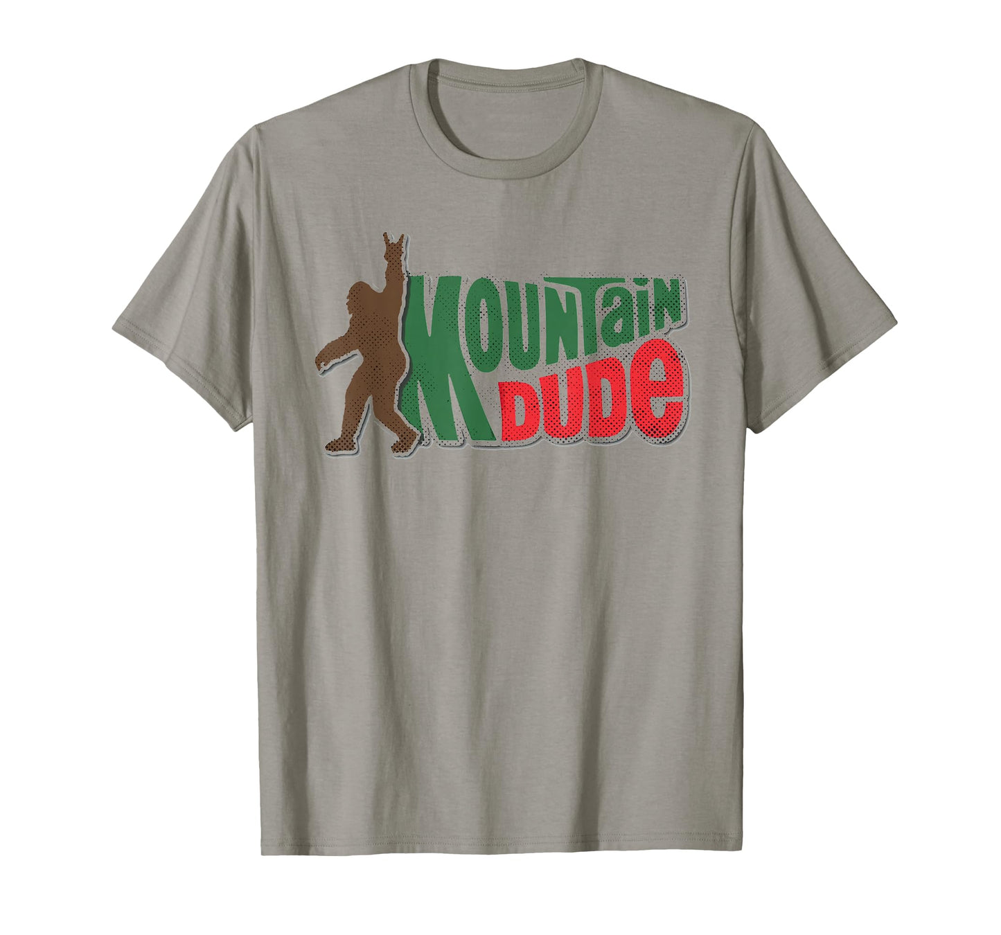 Mountain Dude Funny Bigfoot Sasquatch Hiking Gift T-Shirt