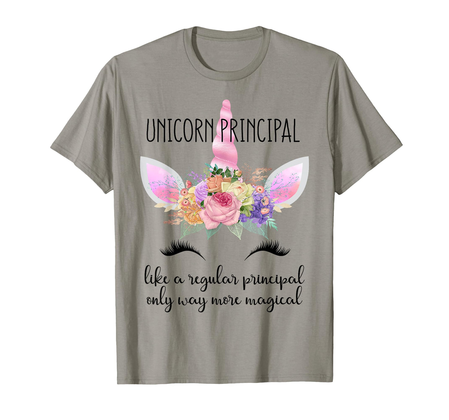 Principal Unicorn Principal of School Teacher Appreciation Men Women T-Shirt