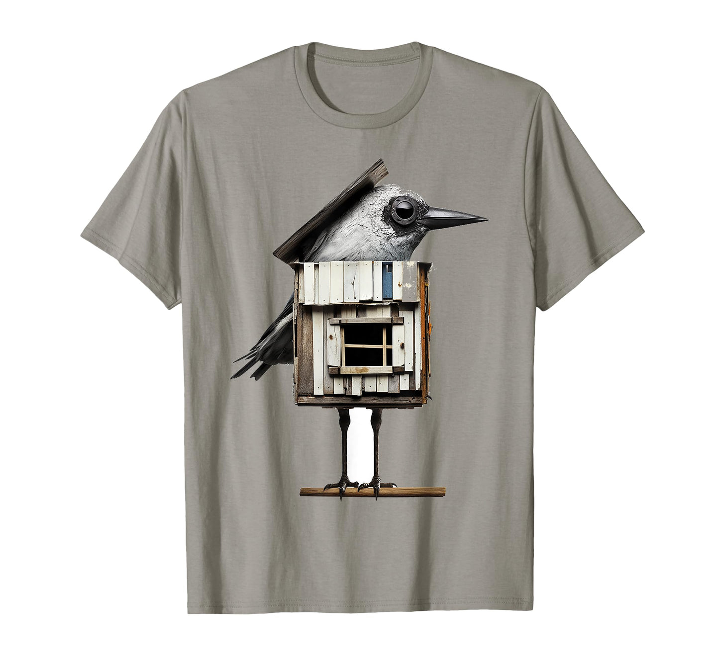 Bird Drawing Art Sculpture Animal Graphic Bird T-Shirt