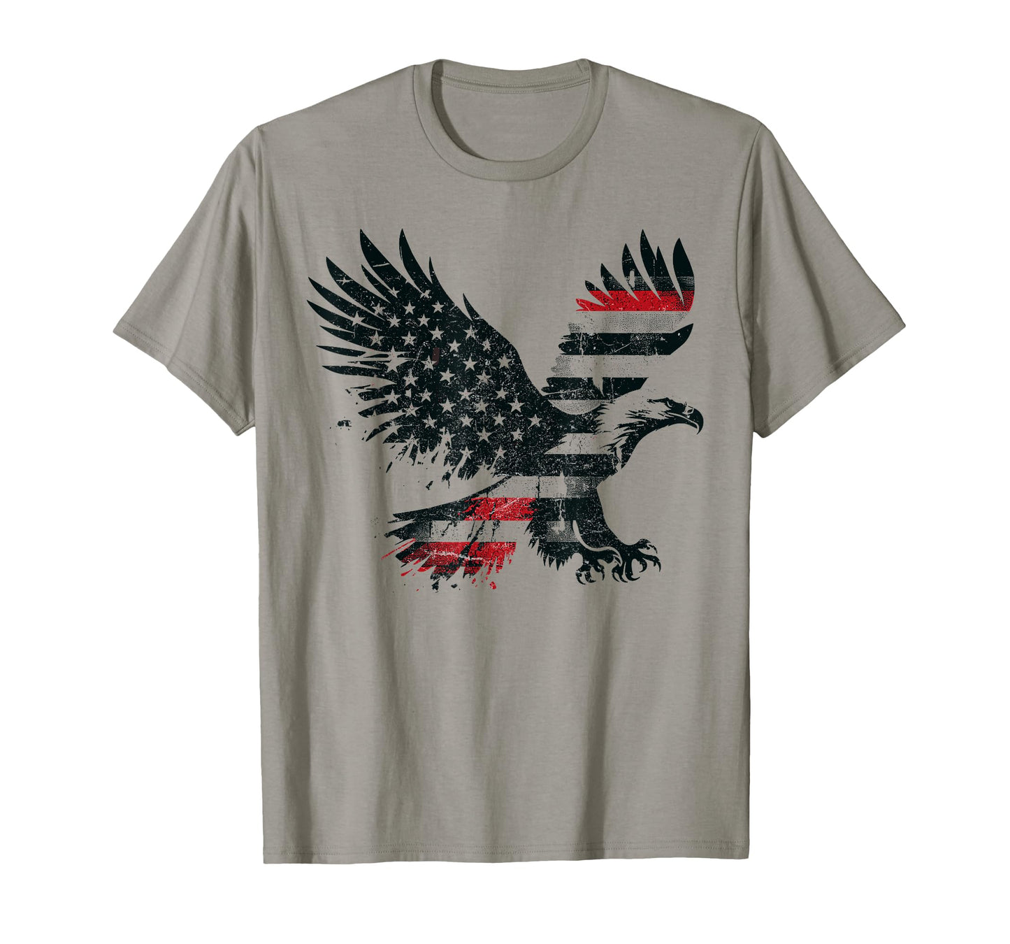 Bald Eagle Mullet Merica American Flag Patriotic 4th Of July T-Shirt for Women Men