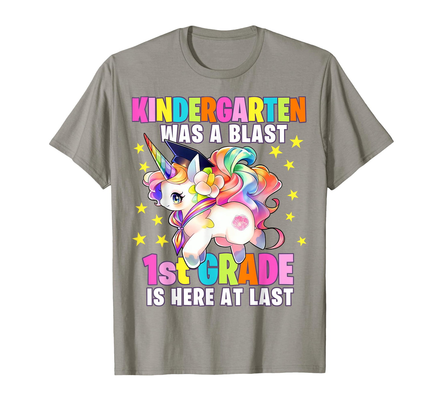 Kindergarten Graduation Unicorn Kindergarten Graduate Girls T-Shirt