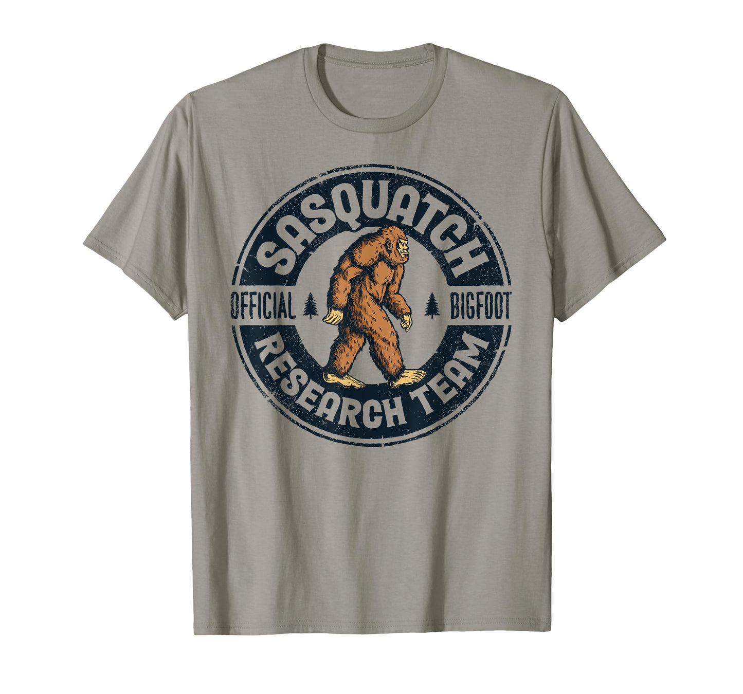 Bigfoot Research Team Retro Vintage Sasquatch Men Women T-Shirt