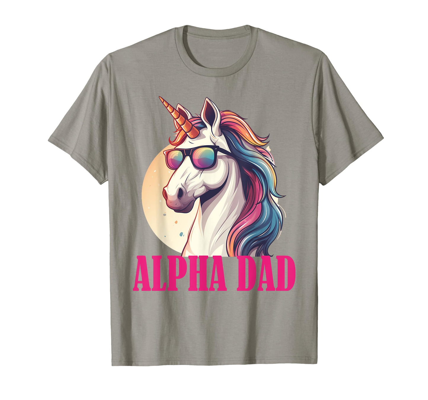 Funny Unicorn Dad Laufey Men Father's Day Christmas Husband T-Shirt