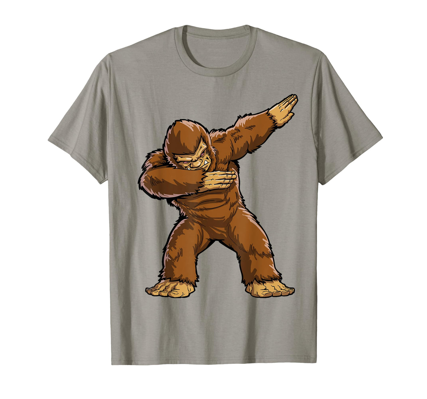 Dabbing Bigfoot Funny Sasquatch Boys Men Dab Dance Monster T-Shirt