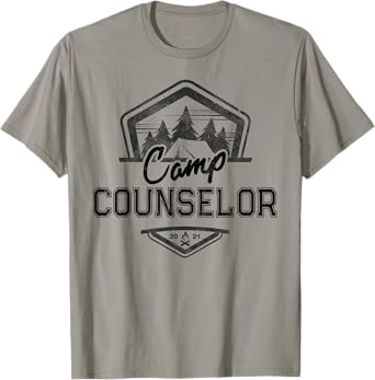 Vintage CAMP COUNSELOR Campground King Crew Teacher Squad Men Women T-Shirt