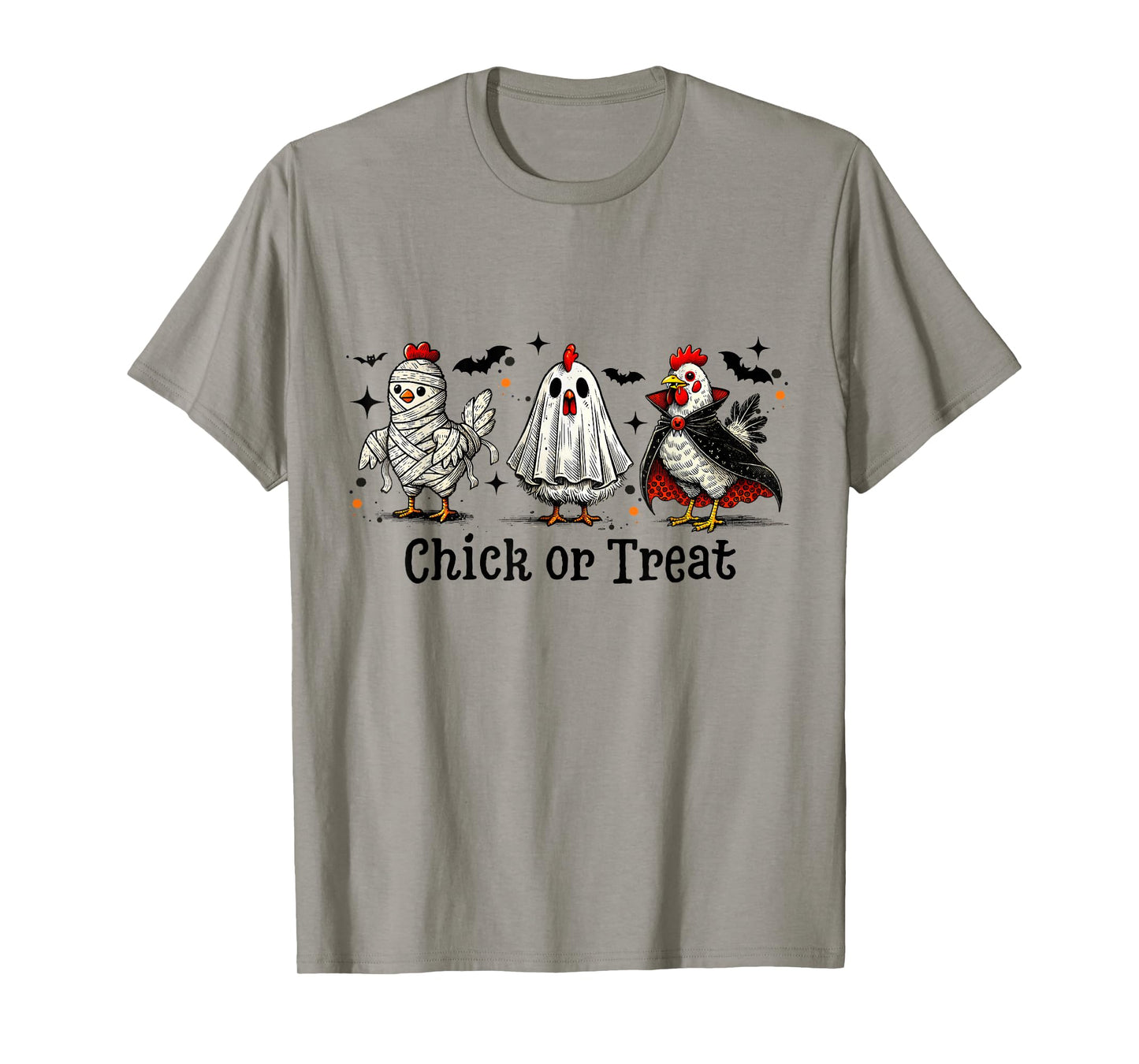 Funny Halloween Chicken Chick Or Treat T-Shirt
