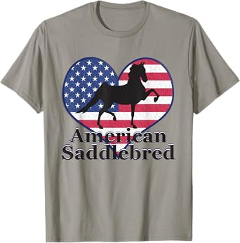 American Saddlebred Horse Training Gaited Horses Men T Shirt T-Shirt