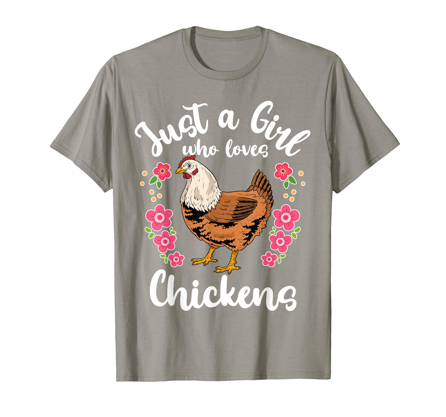 Chicken Just a Girl Who Loves Chickens T-Shirt