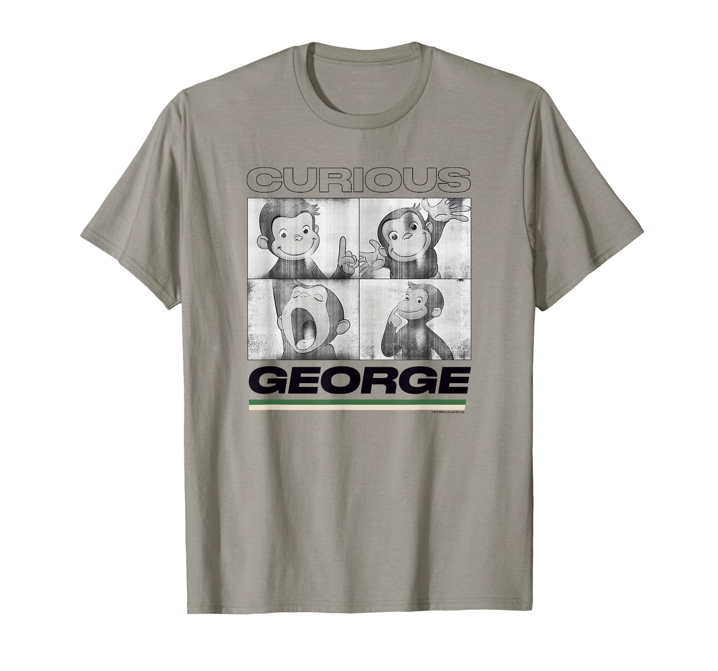 Curious George Vintage George Photo Box Up T-Shirt