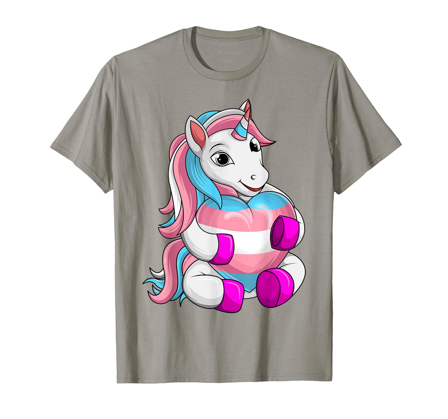 Transgender Pride Unicorn LGBT Trans Flag T-Shirt