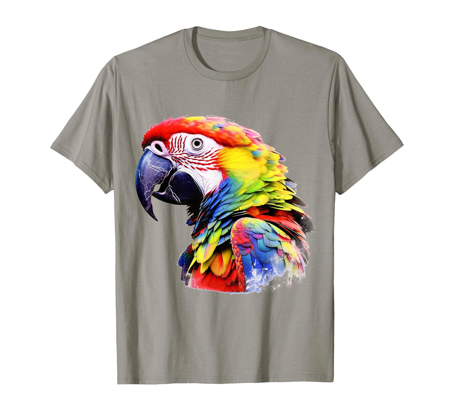 Parrot Lover Artwork | Animal Motif Parrot T-Shirt