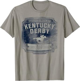 Officially Licensed Kentucky Derby 2024 Vintage Logo T-Shirt