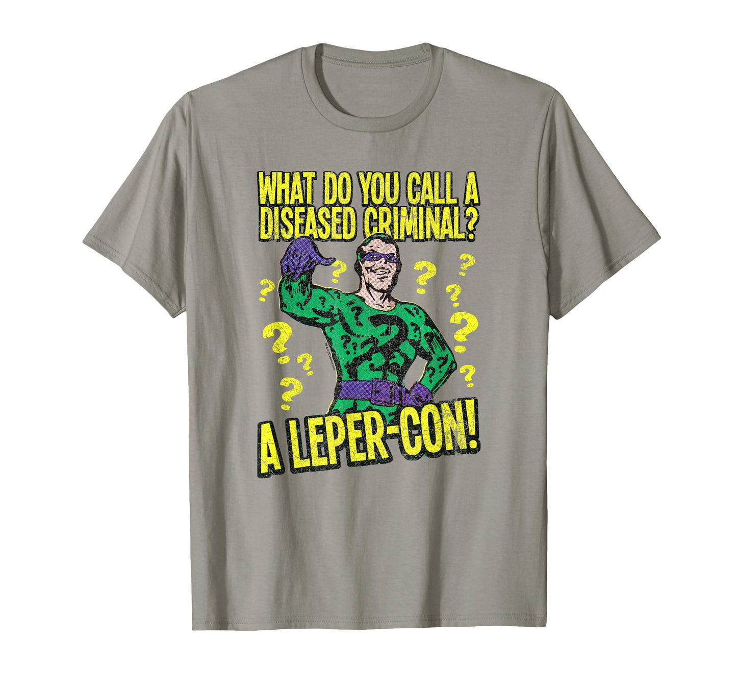 Batman Riddler Diseased Criminal T Shirt T-Shirt