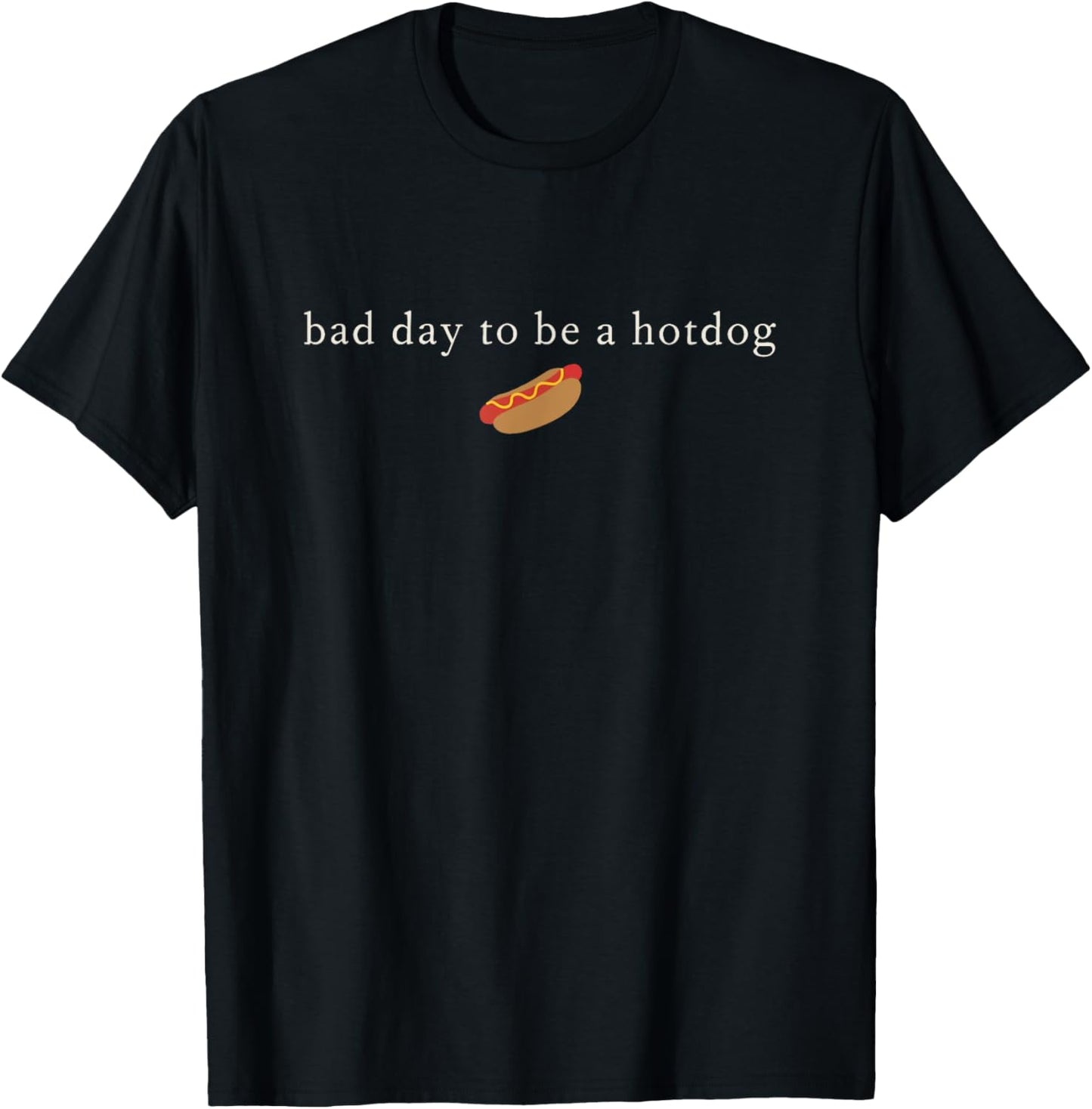 Funny 4th Of July Bad Day To Be A Hotdog Independence Day T-Shirt