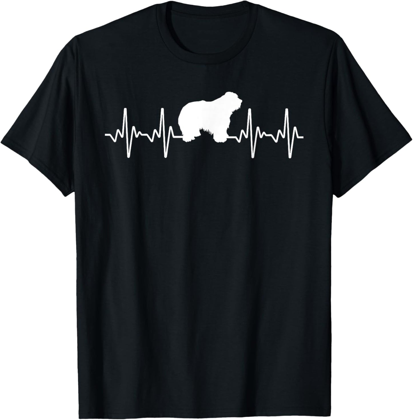 Cool Old English Sheepdog Art For Men Women Sheepdog Lovers T-Shirt