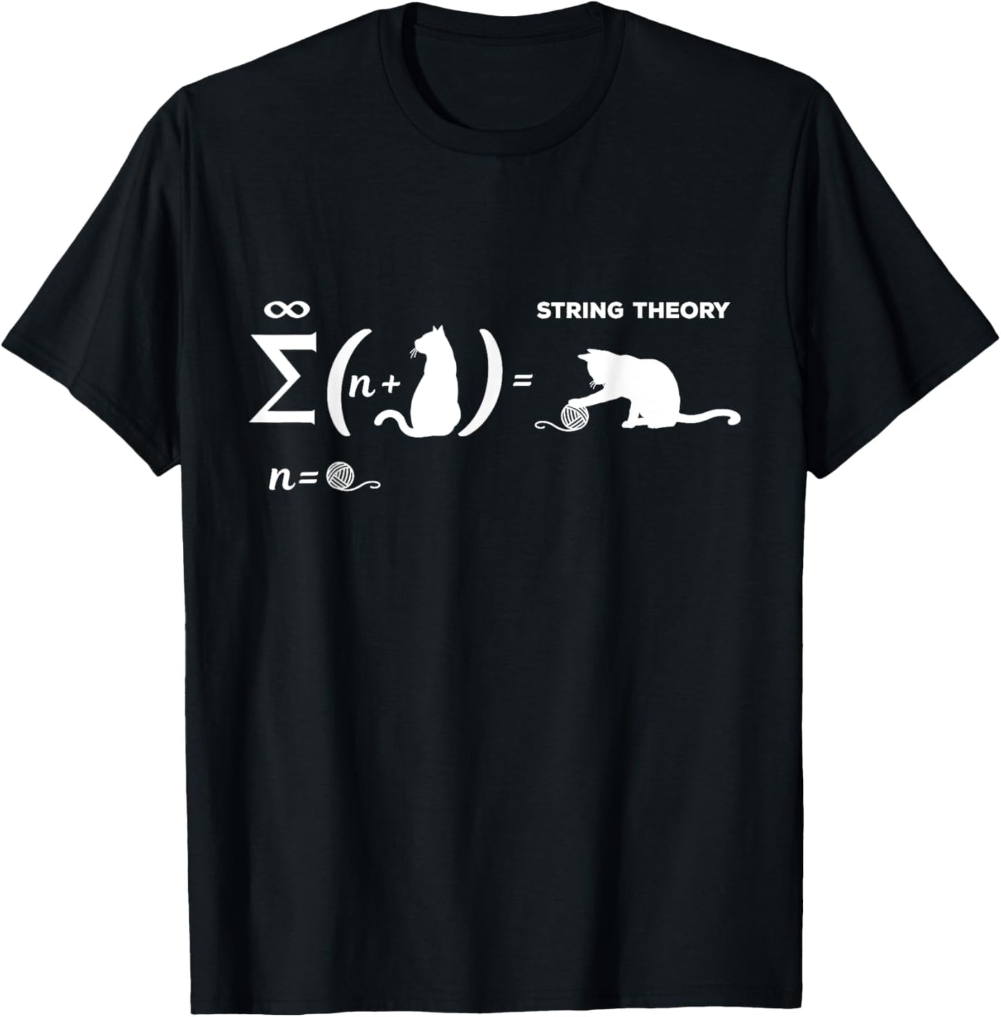 Schrödingers String Theory - Cat Physics Quantum Mechanism T-Shirt