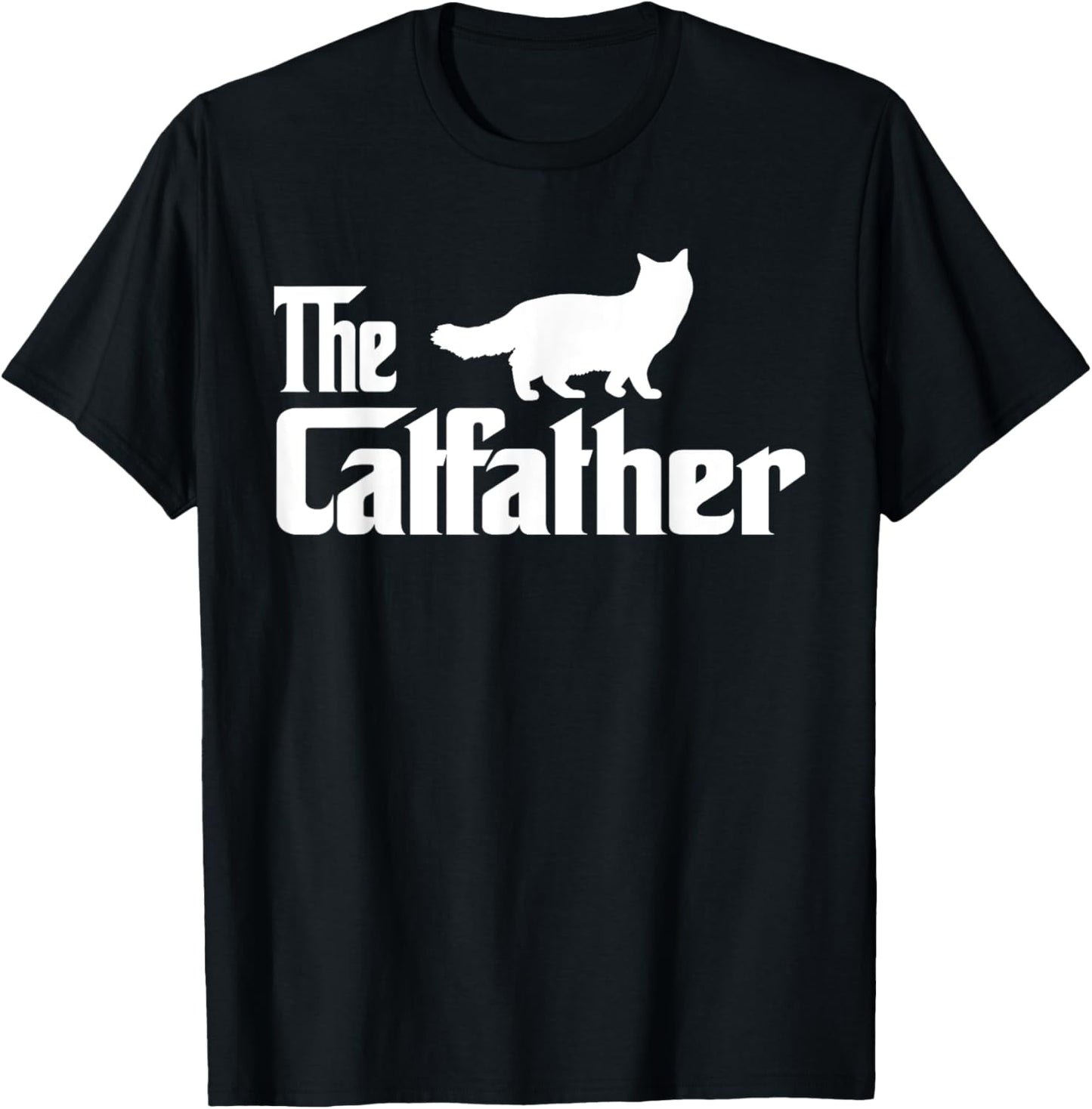 The Catfather Ragdoll Cat Lover Funny Father Cat Dad T-Shirt
