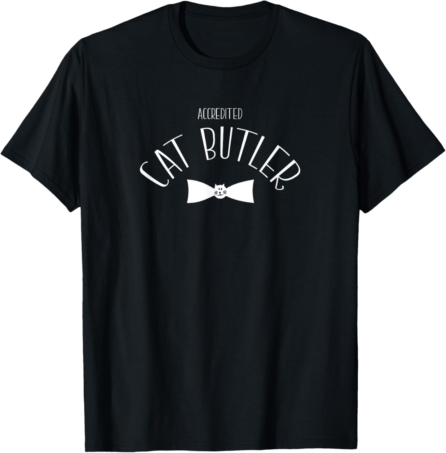 CAT BUTLER PET KITTEN SERVANT T-Shirt
