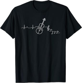 Violin Heartbeat - Violin Player Violinist Musician T-Shirt