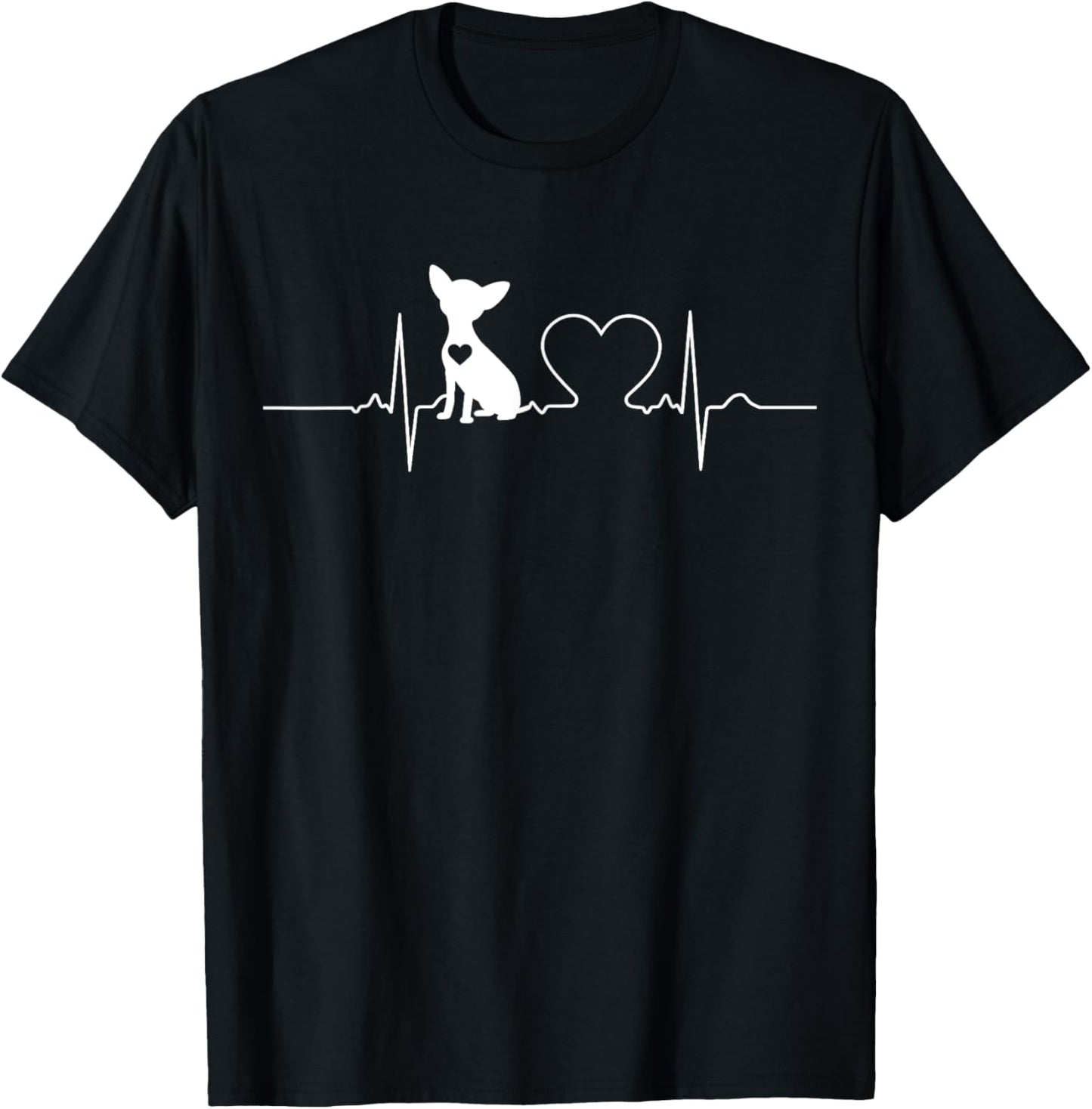 Chihuahua Heartbeat Dog T-Shirt