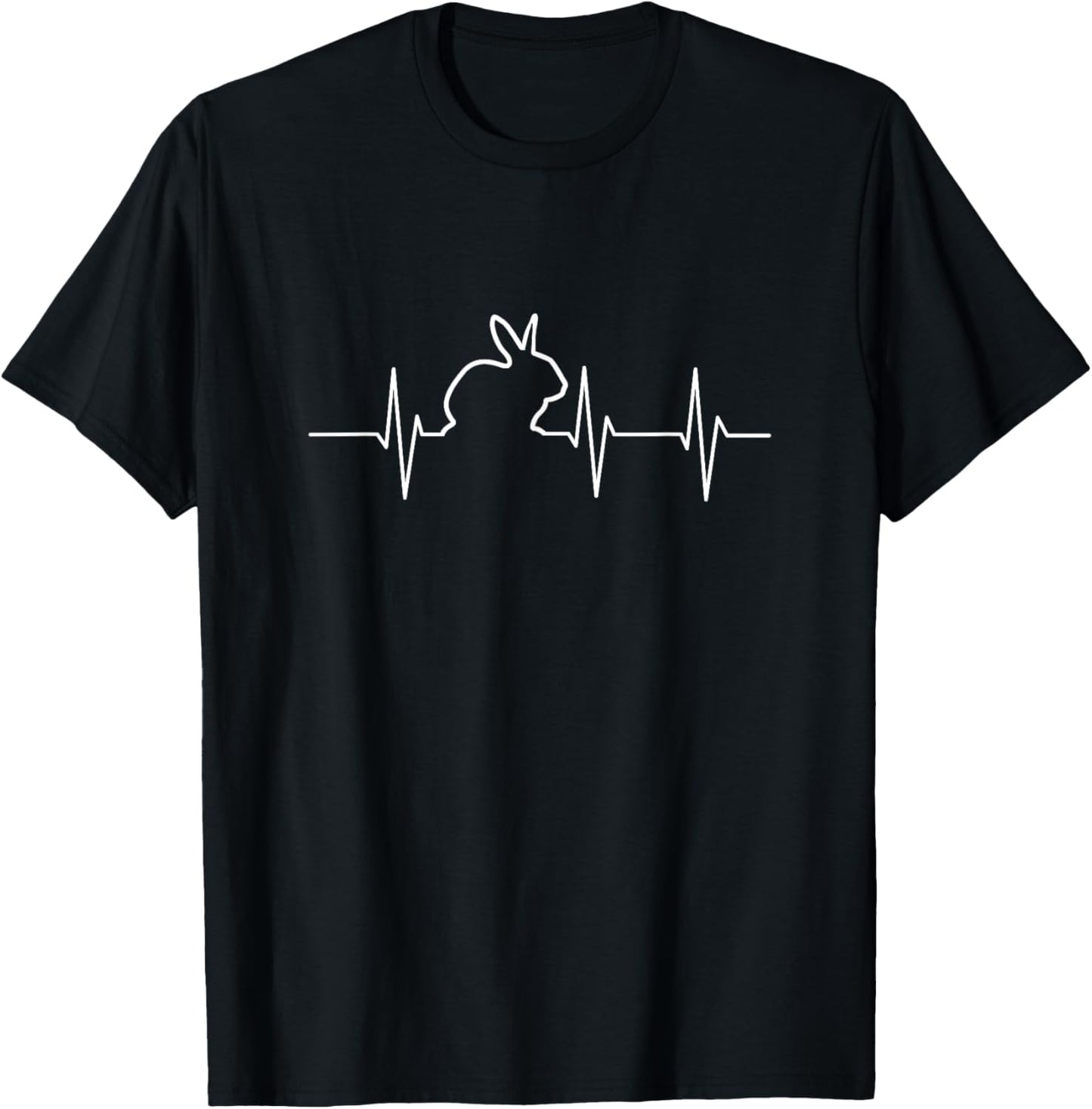 Bunny Heartbeat Rabbit Heartbeat T-Shirt