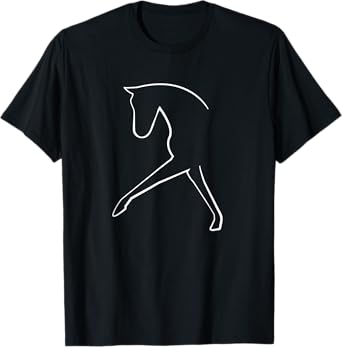 Dressage Horse T-Shirt Gift - Cute Dressage Horse T-Shirt