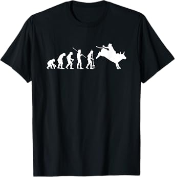 Evolution Rodeo Cowboy Wild West Horseman Ranch Lasso Boots T-Shirt